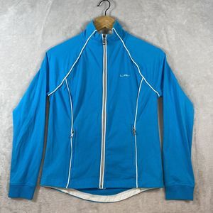 Ralph Lauren Active Jacket Womens‎ Small Blue Full Zip Pockets Designer Preppy